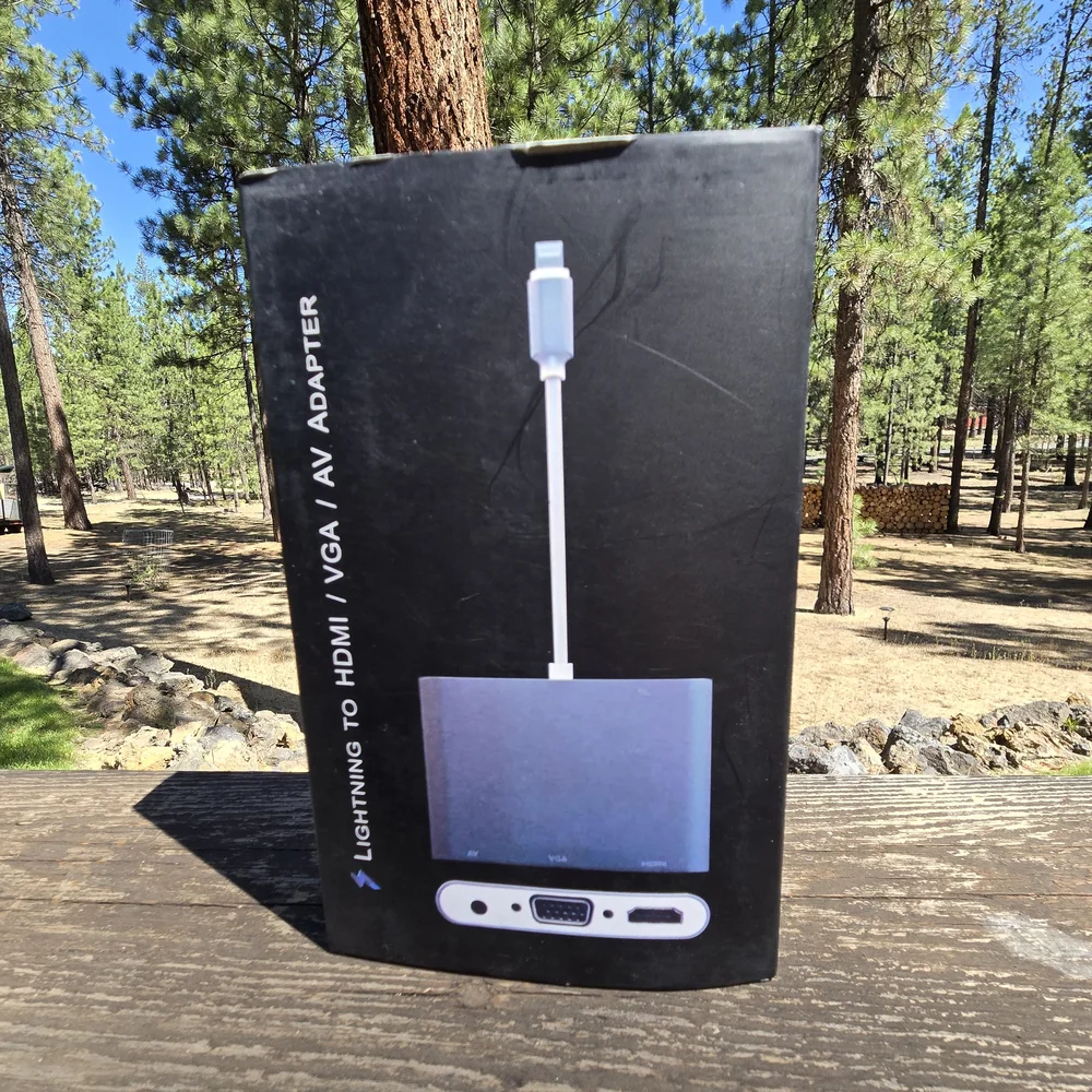 Lightning to HDMI/VGA/AV Adapter Supports IOS 10.3 New in Box